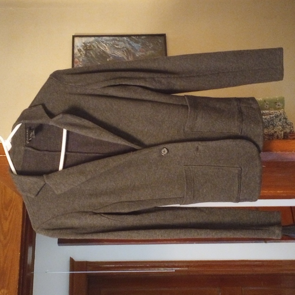 Tahari blazer (sweatshirt material)
